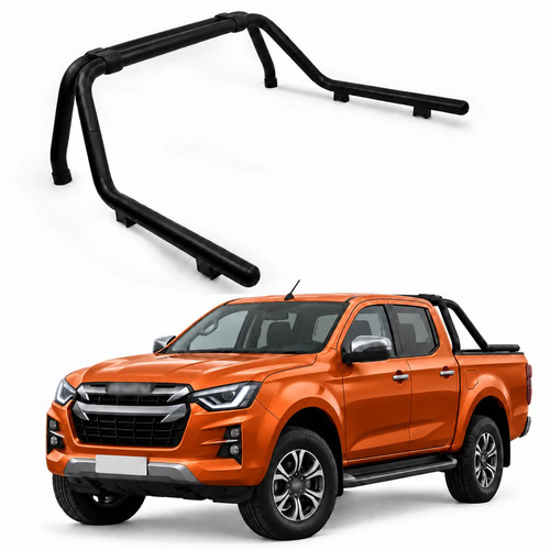 Black roll bar sports - black,
